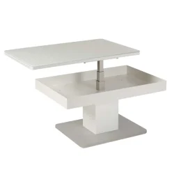 Höhenverstellbarer Couchtisch Greeno in Weiß^Wohnen Sale