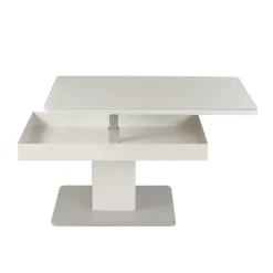 Höhenverstellbarer Couchtisch Greeno in Weiß^Wohnen Sale