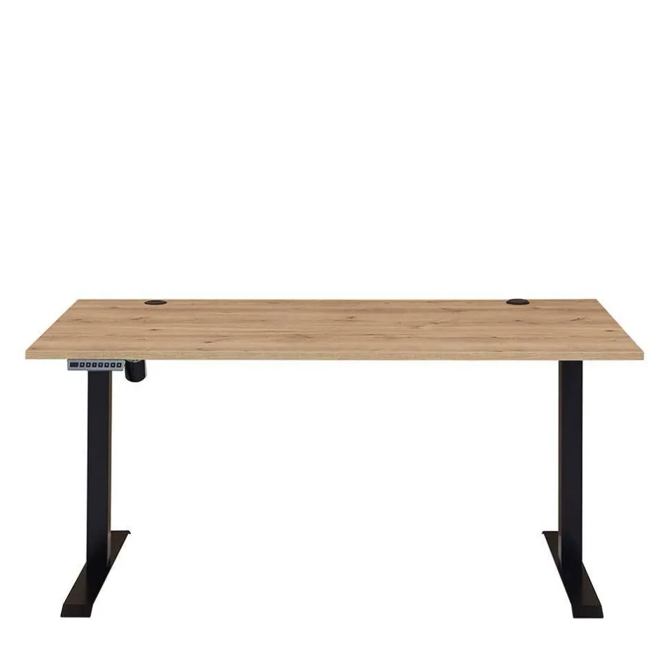 Wohnen Höhenverstellbarer Schreibtisch elektrisch - Emly