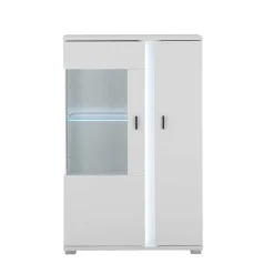 Wohnen Highboard & TV Board & Wandboard mit LED - Tirol (dreiteilig)