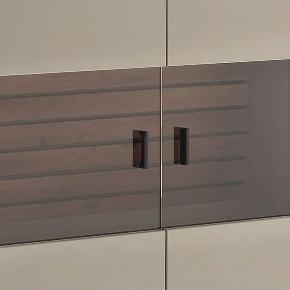 Wohnen Highboard in Grau - Teorina