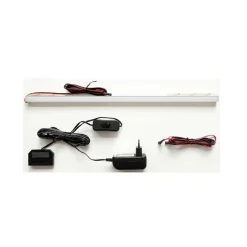 Highboard in Weiß und Schwarzgrau - Loazin^Wohnen Outlet