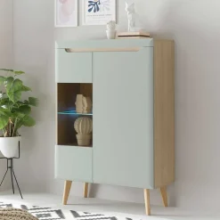 Highboard mit Glaseinsatz - Armina^Wohnen Sale