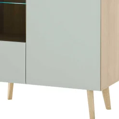 Highboard mit Glaseinsatz - Armina^Wohnen Sale