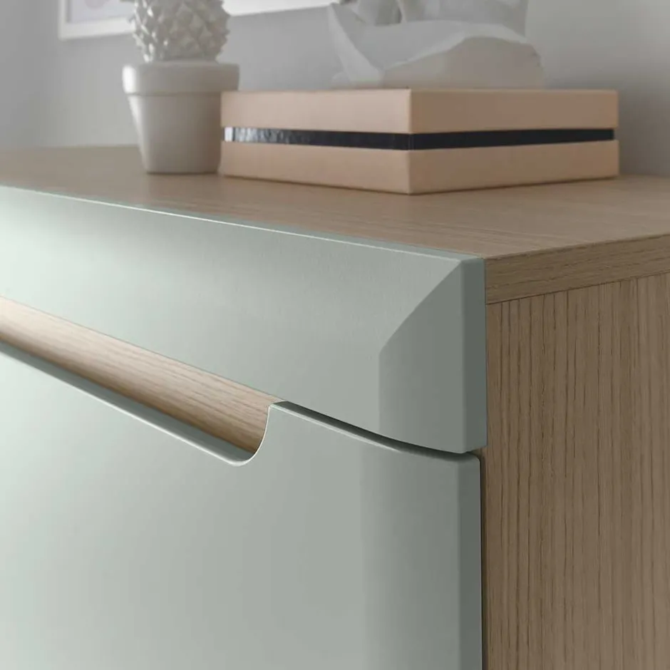 Highboard mit Glaseinsatz - Armina^Wohnen Sale