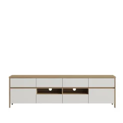 Wohnen Highboard und TV-Board und Wandboard Set - Ovidio (dreiteilig)