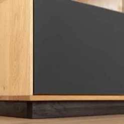 Highboard Vitrine aus Eiche und Glas - Masicuri^Wohnen Clearance