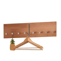 Hängegarderobe aus Buche Massivholz und Metall - Shimousa^Wohnen Best