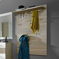 Wohnen Hängegarderobe Brosgo in Silbereiche