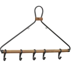 Wohnen Hängegarderoben in Kleiderbügel Optik - Aylon (2er Set)