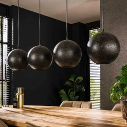 Hängeleuchte mit vier Kugelschirmen aus Metall - Feixon^Wohnen Outlet
