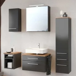 Wohnen Hängende Badmöbel in Modern - Estregos (fünfteilig)