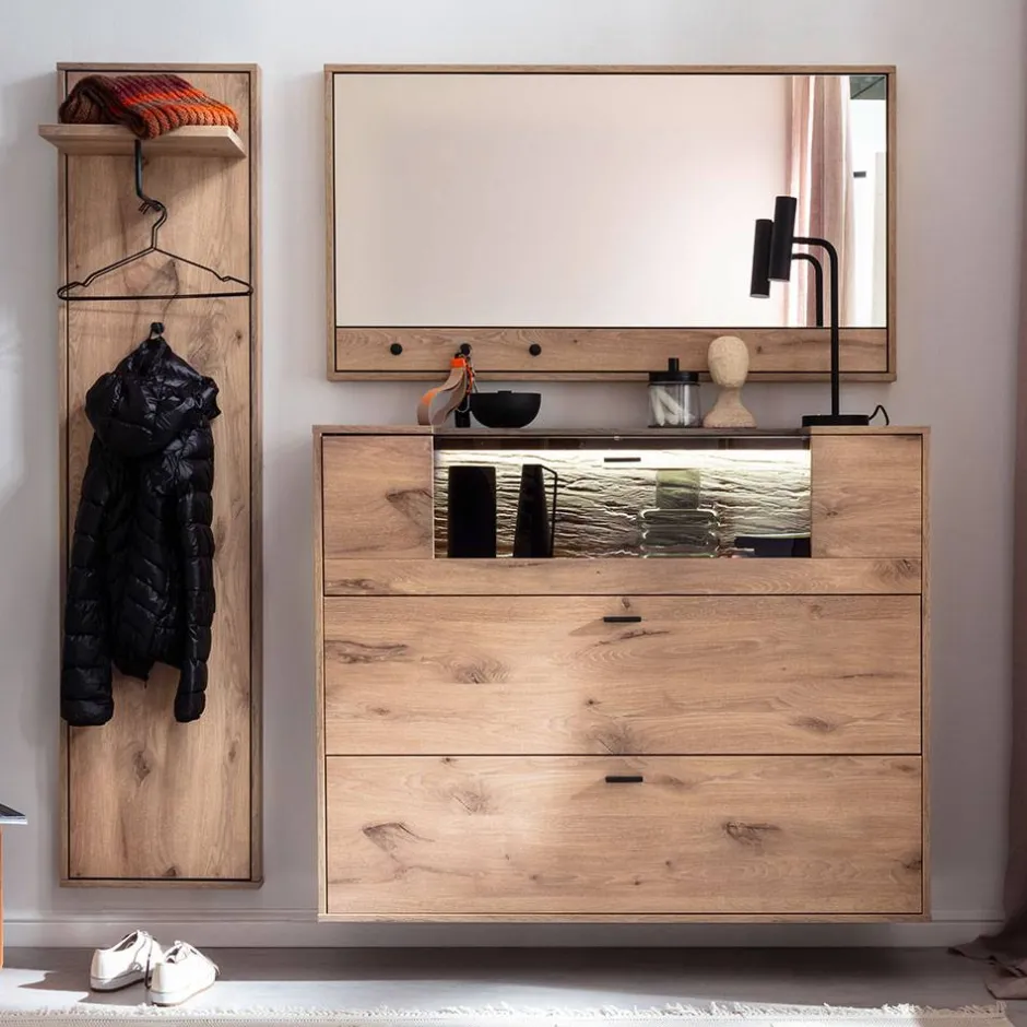 Hängende Dielenmöbel im Set - Vapposia (dreiteilig)^Wohnen Best