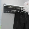 Hängende Garderobe Anin in Weiß Grau^Wohnen Clearance
