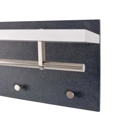 Hängende Garderobe Anin in Weiß Grau^Wohnen Clearance