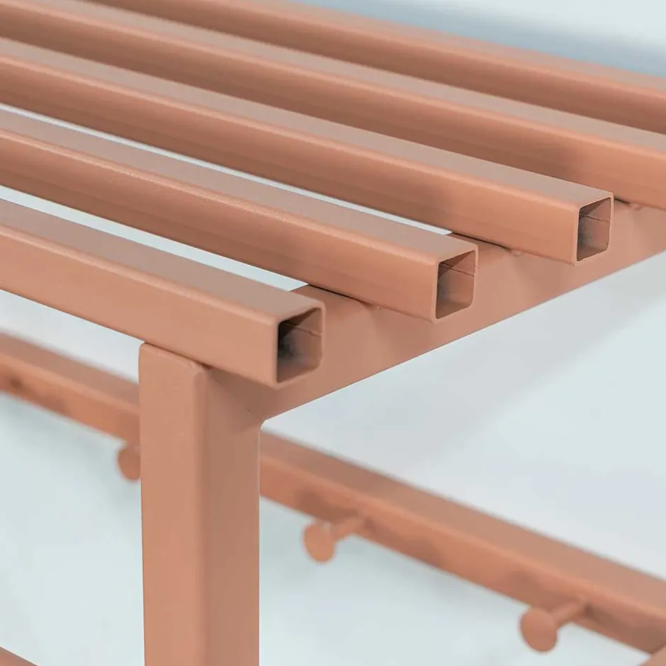 Wohnen Hängende Garderobe in Terracotta - Onesty