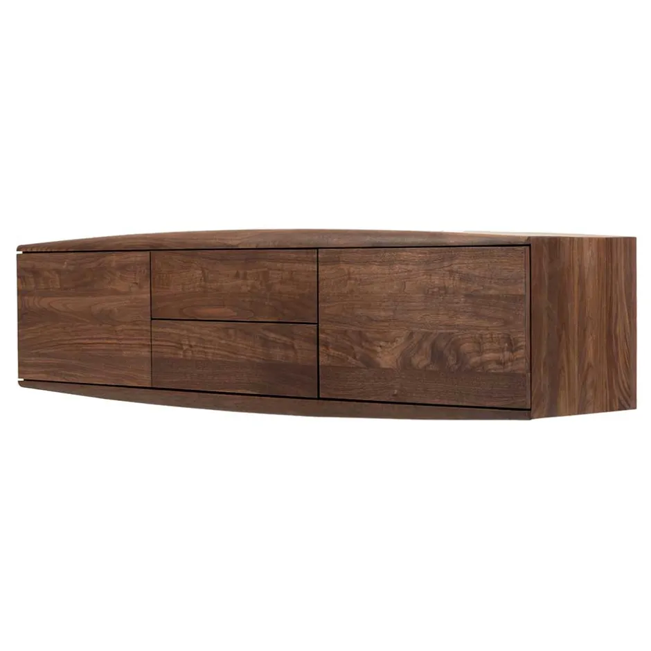 Hängende Kommode aus Nussbaum Massivholz - Amelie^Wohnen