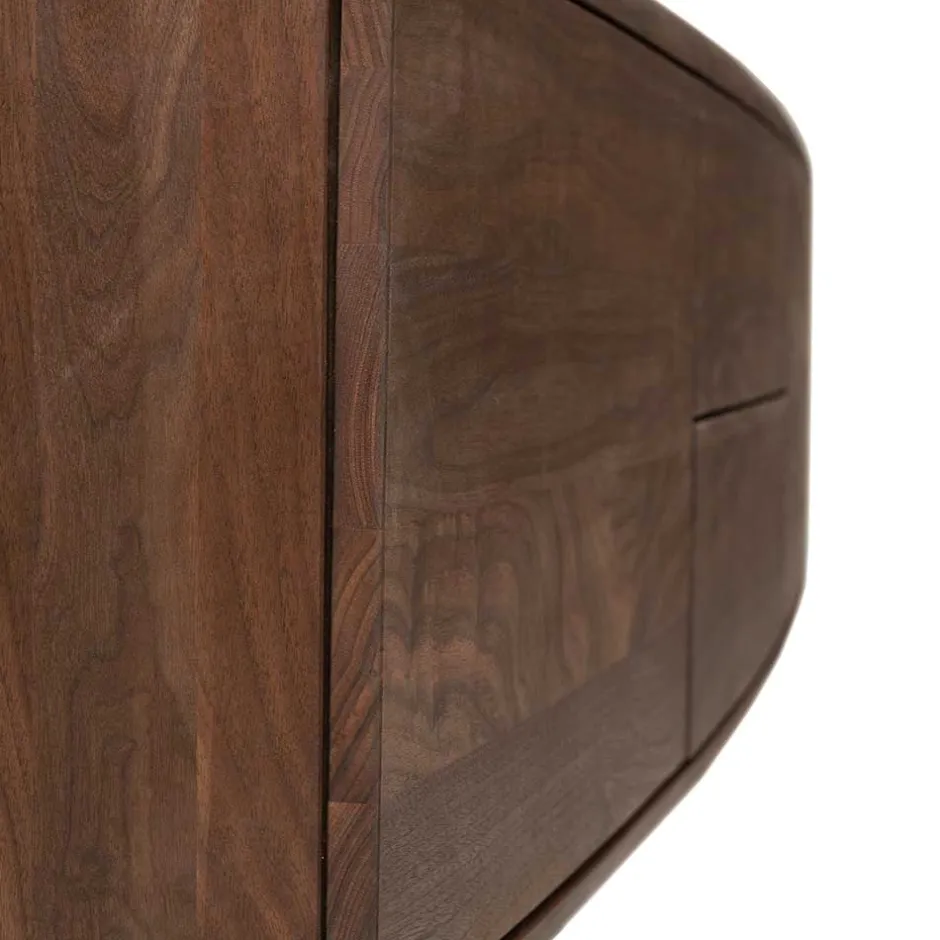 Hängende Kommode aus Nussbaum Massivholz - Amelie^Wohnen