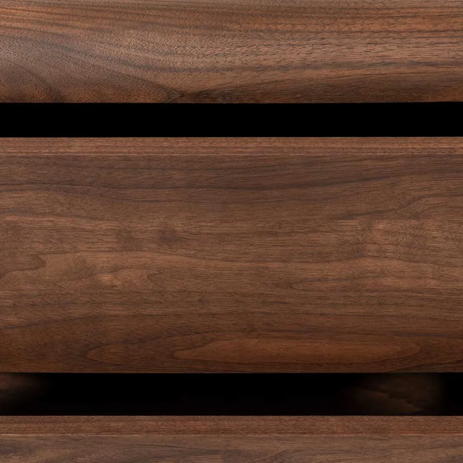 Hängende Kommode aus Nussbaum Massivholz - Amelie^Wohnen