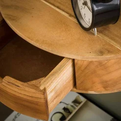 Hängende Nachtkonsole halbrund - Lessia^Wohnen Online