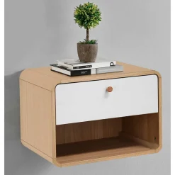 Hängende Nachtkonsole im Skandi Design - Jendren^Wohnen