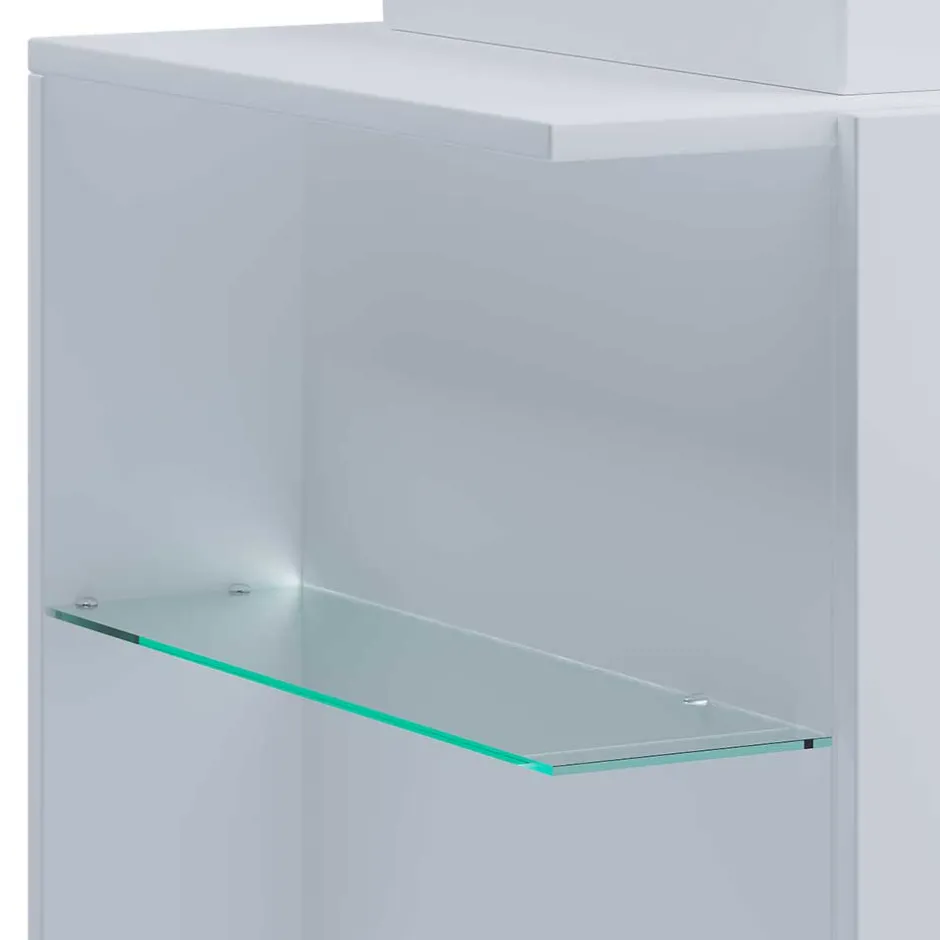 Hängende Waschkommode mit Becken in Weiß - Ziovarica^Wohnen Clearance