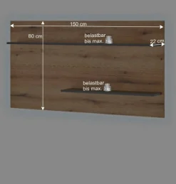 Hängende Wohnwand modern - Colomania (vierteilig)^Wohnen Sale