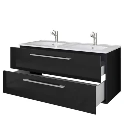 Wohnen Hängender Doppel-Waschplatz Set - Vinkoja (zweiteilig)