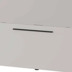 Wohnen Hängender Schuhklappenschrank in Hellgrau - Orica