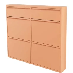 Hängender Schuhschrank in Terracotta - Manty^Wohnen Hot