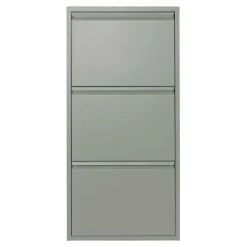 Wohnen Hängender Schuhschrank in Graugrün - Bombasti