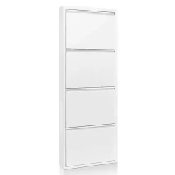 Hängender Schuhschrank Purista aus Stahl in Weiß^Wohnen Sale