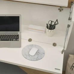 Wohnen Hängender Sekretär und Schrank Set - Nonessia (zweiteilig)