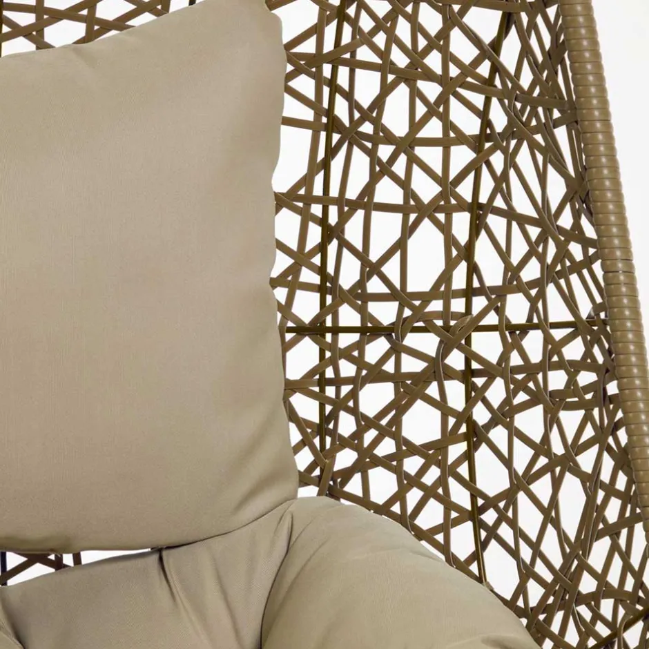 Hängender Sessel aus Kunstrattan Geflecht - Abell^Wohnen Hot