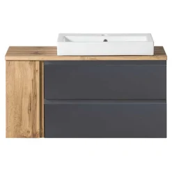 Wohnen Hängender Waschplatz mit Schubladen & Tür - Jambi