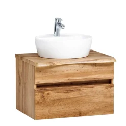 Hängender Waschtisch in Holzoptik - Drumias^Wohnen Hot