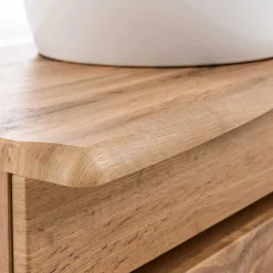 Hängender Waschtisch in Holzoptik - Drumias^Wohnen Hot