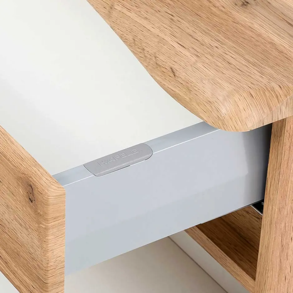 Hängender Waschtisch in Holzoptik - Drumias^Wohnen Hot