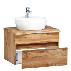 Hängender Waschtisch in Holzoptik - Drumias^Wohnen Hot