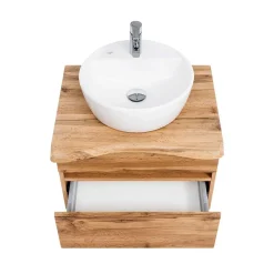 Hängender Waschtisch in Holzoptik - Drumias^Wohnen Hot