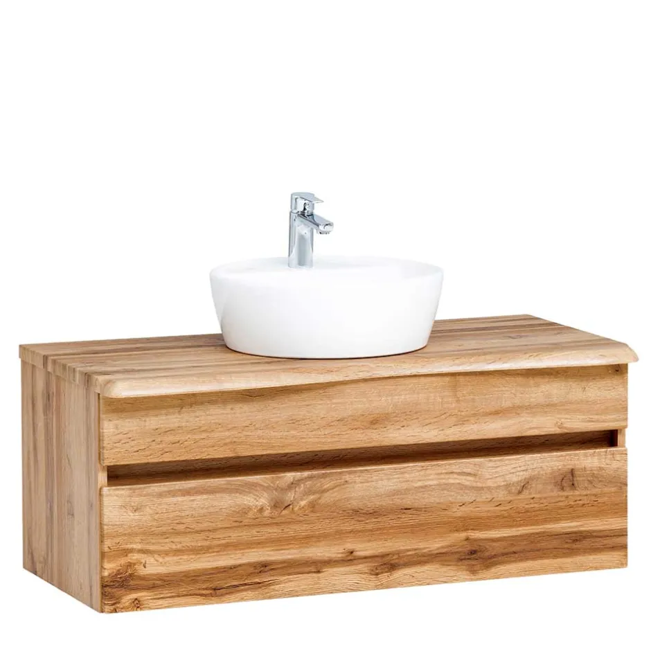 Hängender Waschtisch in Holzoptik - Drumias^Wohnen Hot