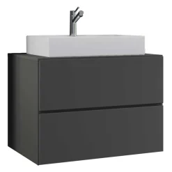 Wohnen Hängender Waschtisch mit Aufsatzbecken - Luzern