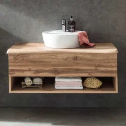 Wohnen Hängender Waschtisch mit Baumkante - Tofias