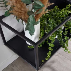 Hängendes TV Board aus Holz & Wiener Geflecht - Leiria^Wohnen Hot