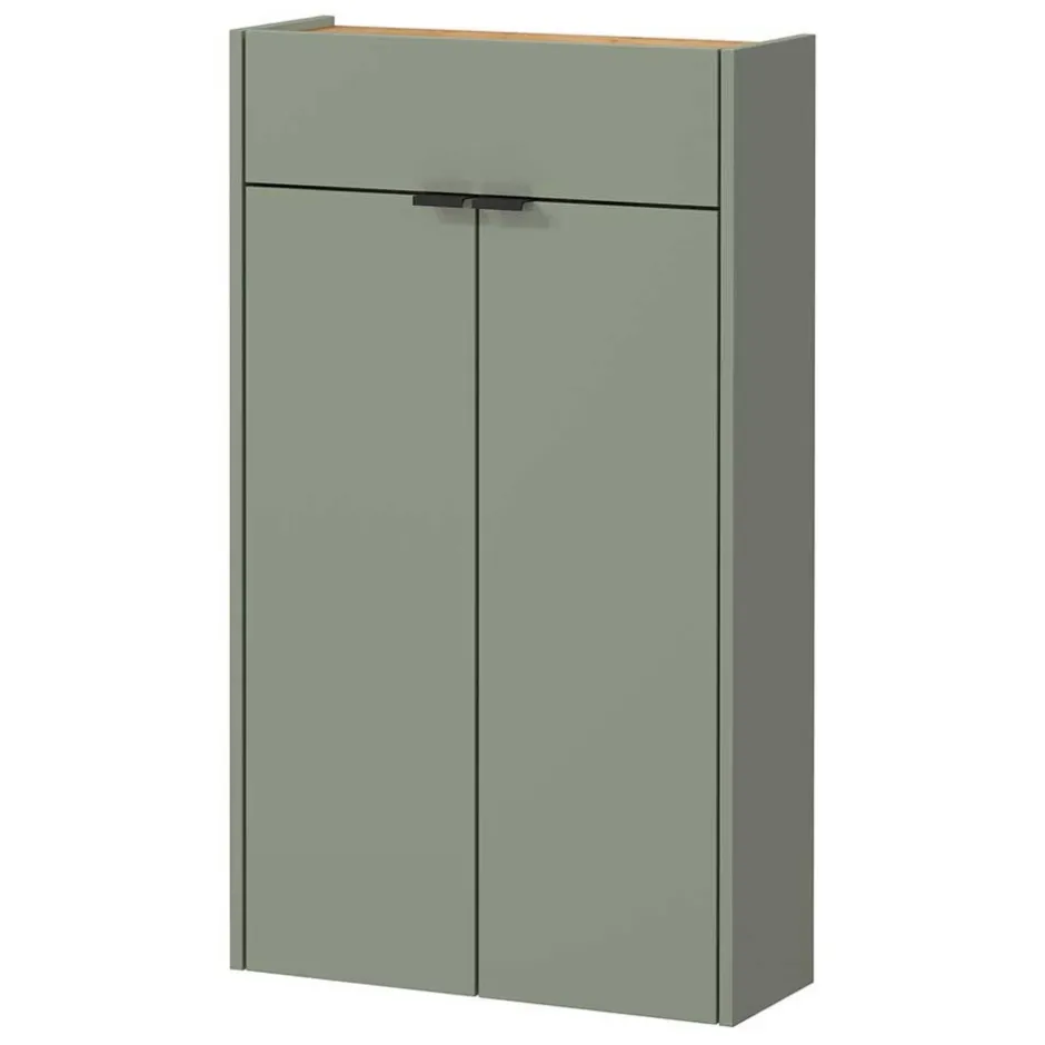 Hängendes Vertiko & runder Spiegel - Point (zweiteilig)^Wohnen New