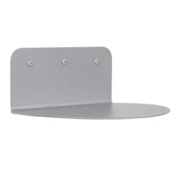 Hängeregal aus Stahl in Taupe - Avenza^Wohnen Online