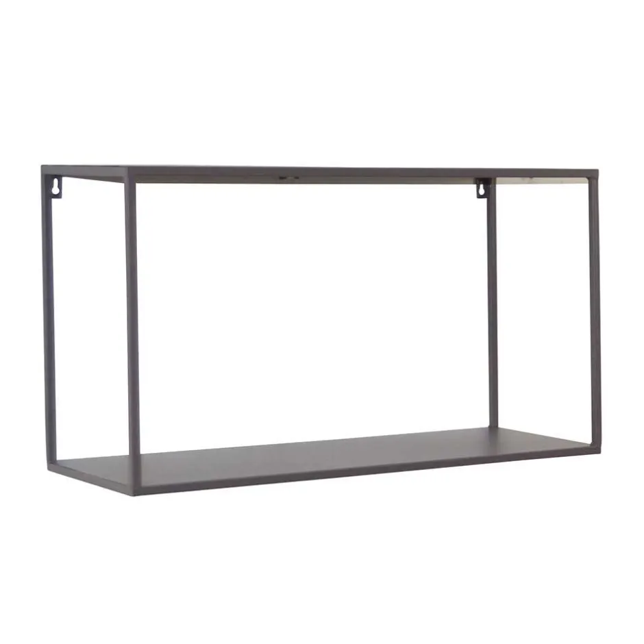 Wohnen Hängeregal Set in Grau - Accaro (zweiteilig)