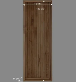 Hängeschrank aus Wildeiche Massivholz - Fredellia^Wohnen Outlet