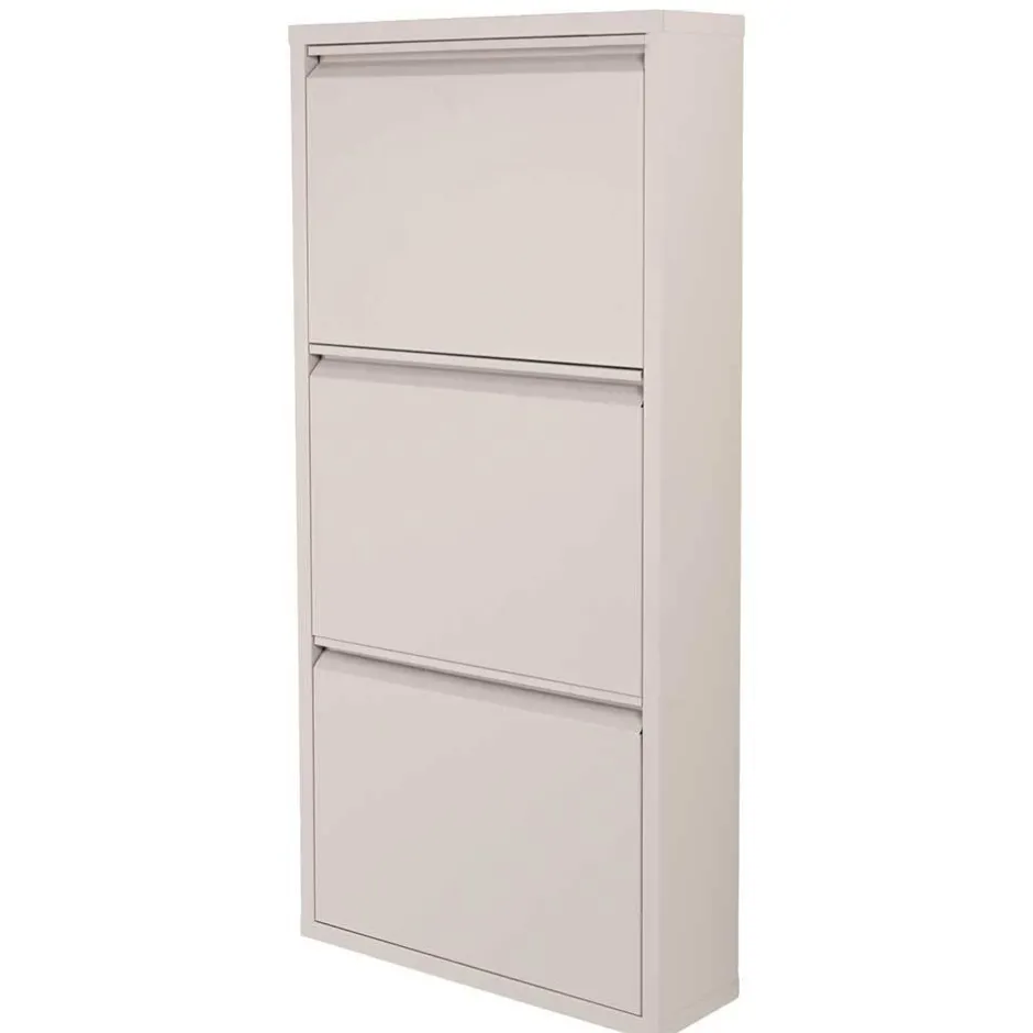 Wohnen Hängeschrank mit drei Schuhklappen - Ruven