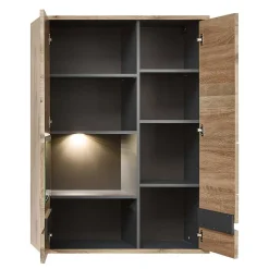 Hängeschrank mit Glas in Wildeiche NB - Zelio^Wohnen Sale